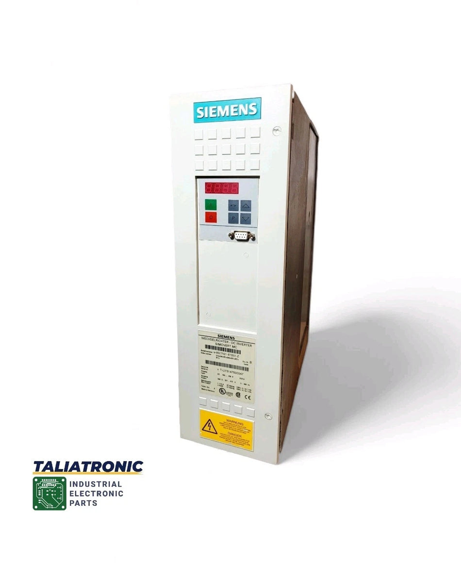 SIEMENS WECHSELRICHTER / DC SIMOVERT MC 6SE7021-8TB51-Z / 90 Days Guarantee