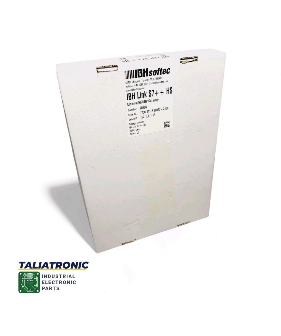 IBH Softec 20268 Link S7++ HS, Ethernet-PROFIBUS-Gateway Adapter