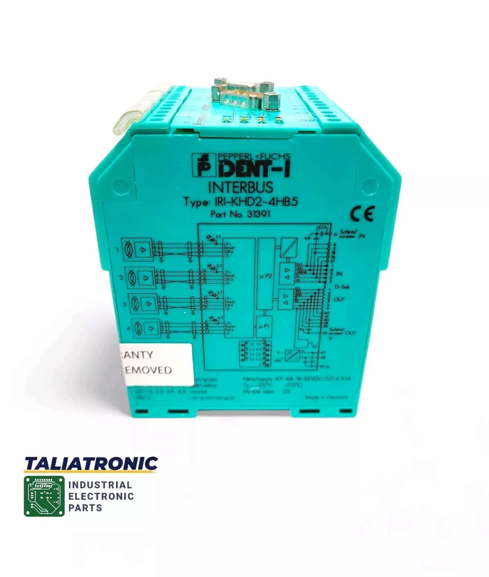 Pepperl+Fuchs Control Interface INTERBUS IRI-KHD2-4HB5 / 31391