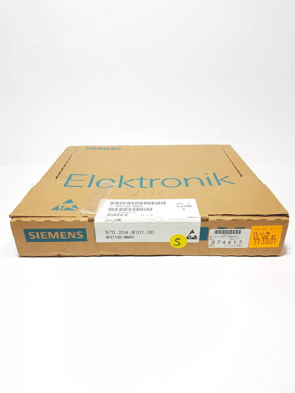 Siemens 6FX1120-4BA01 Sinumerik COM CPU card /Siemens Simatic/ Simodrive/ CNC.