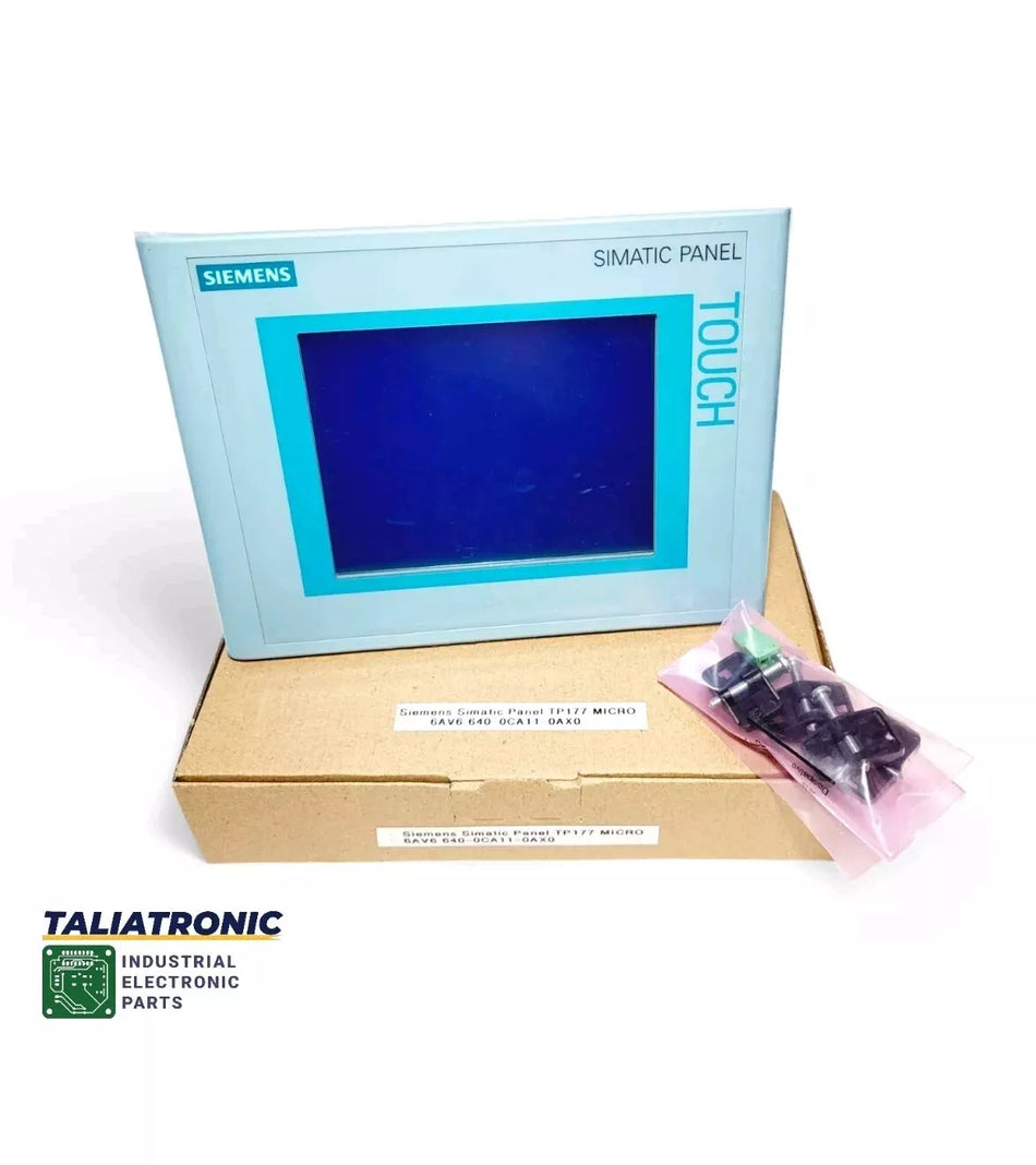 Siemens Simatic Touch Panel TP177 6AV6640-0CA11-0AX0 /6AV6 640-0CA11 / Like New