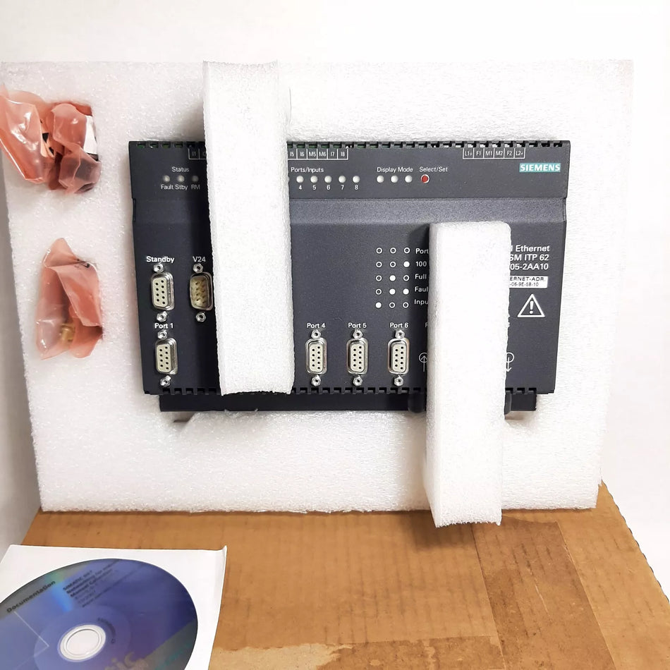 Siemens Simatic Net 6GK1105-2AA10 / 6GK1 105-2AA10 Switch Module Vers:08