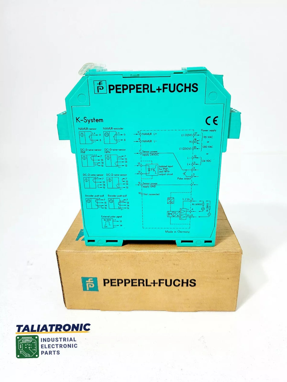 PEPPERL+FUCHS Frequenz-Spannungs-Stromumsetzer KFU8-FSSP-1.D / 181191