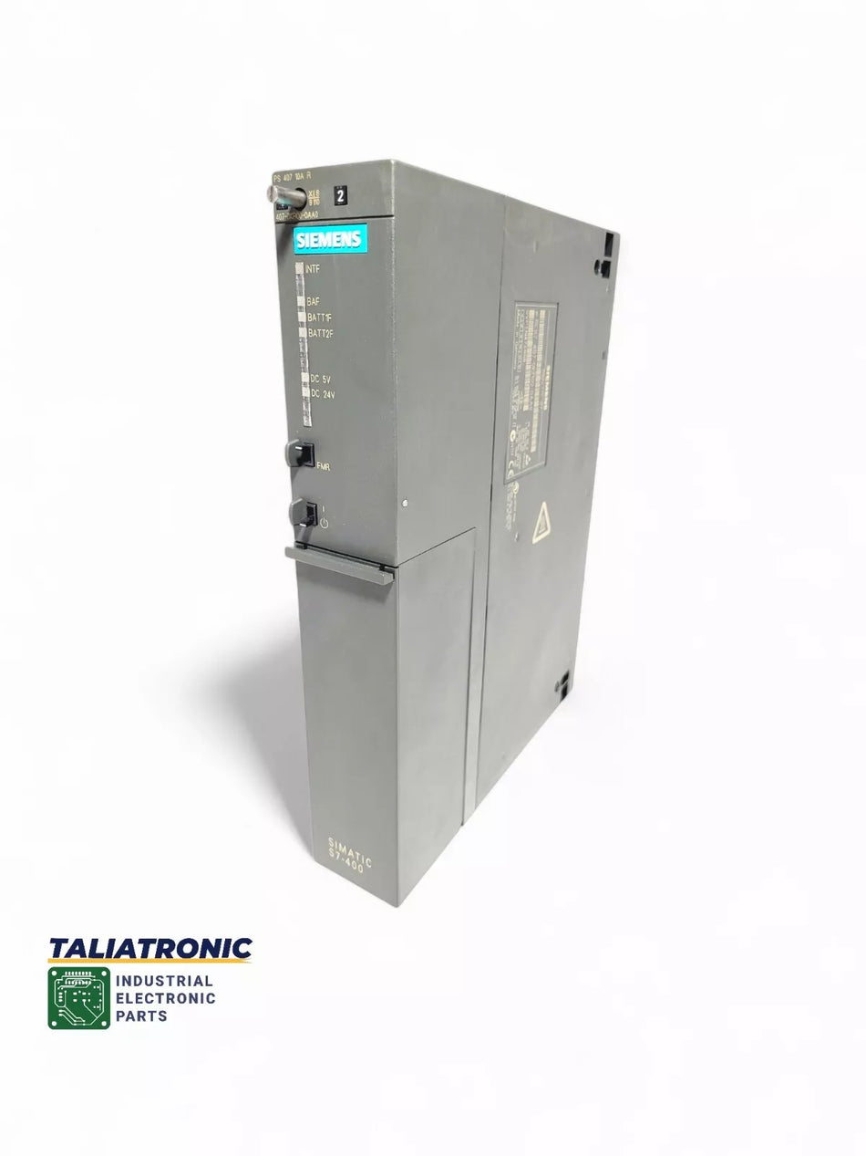 Siemens Simatic S7-400 PS 407 Netzteil 6ES7 407-0KR00-0AA0 /6ES7407-0KR00-0AA0