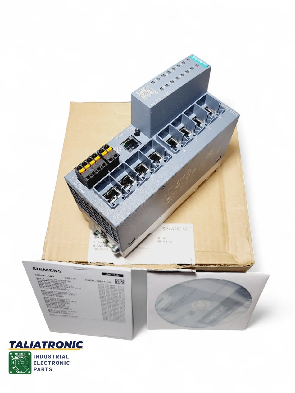 Siemens Simatic Scalance XC208 6GK5208-0BA00-2AC2 / 6GK5 208-0BA00-2AC2