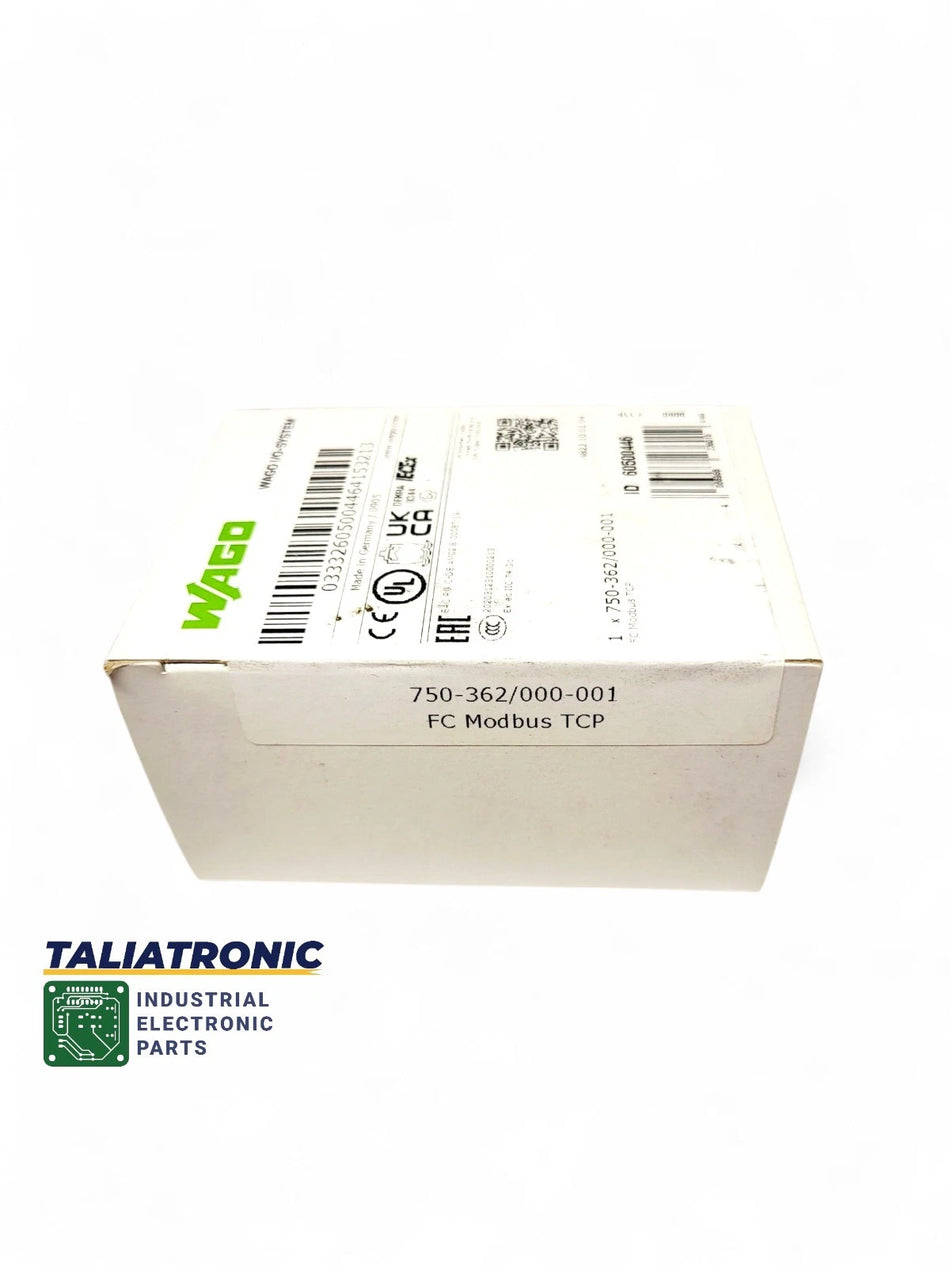 Wago 750-362/000-001 Feldbuskoppler Modbus TCP / Wago FC Modbus TCP | Neu / New