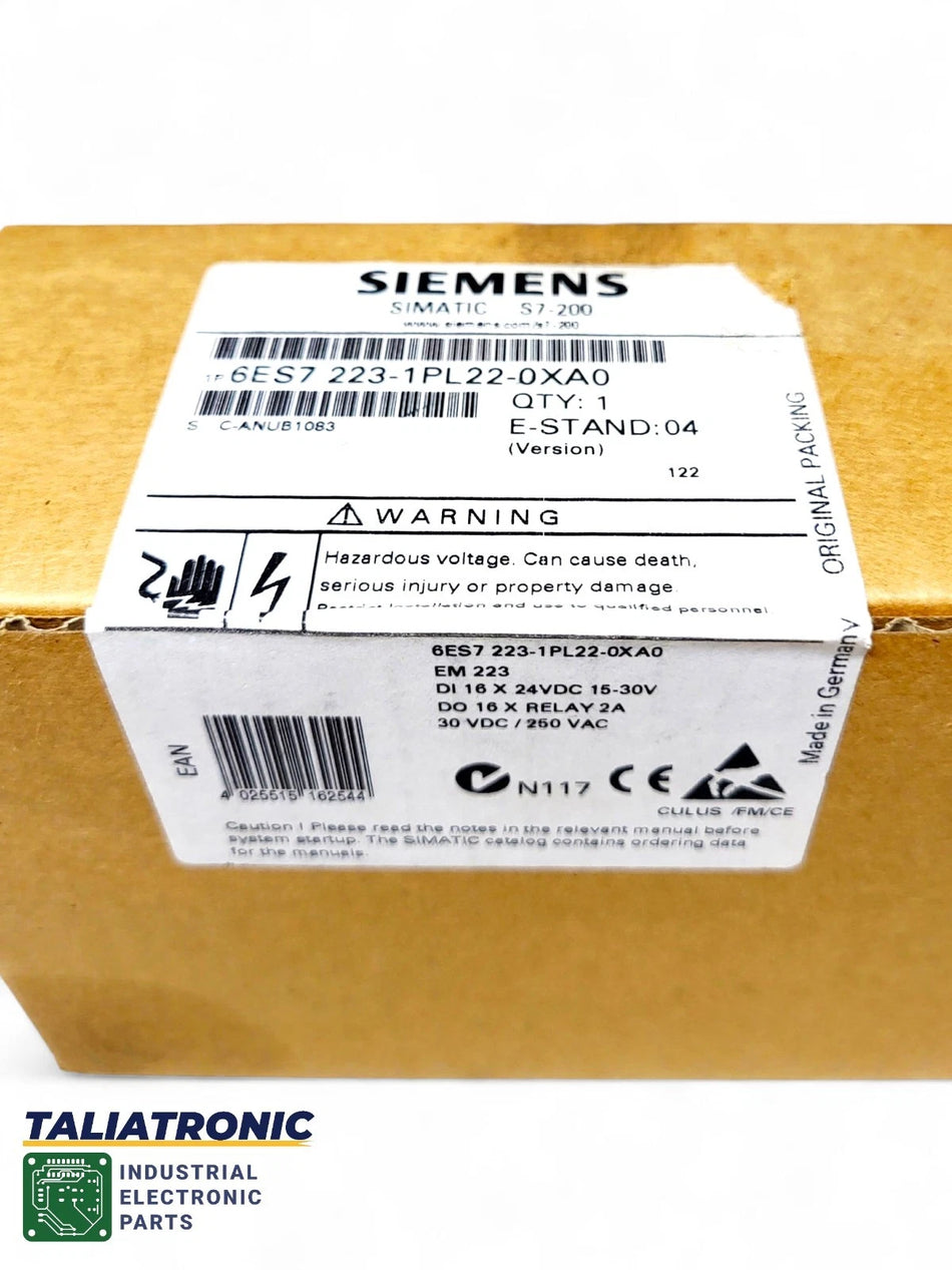Siemens Simatic S7-200 Digitalmodul 6ES7 223-1PL22-0XA0 / 6ES7223-1PL22-0XA0 Neu