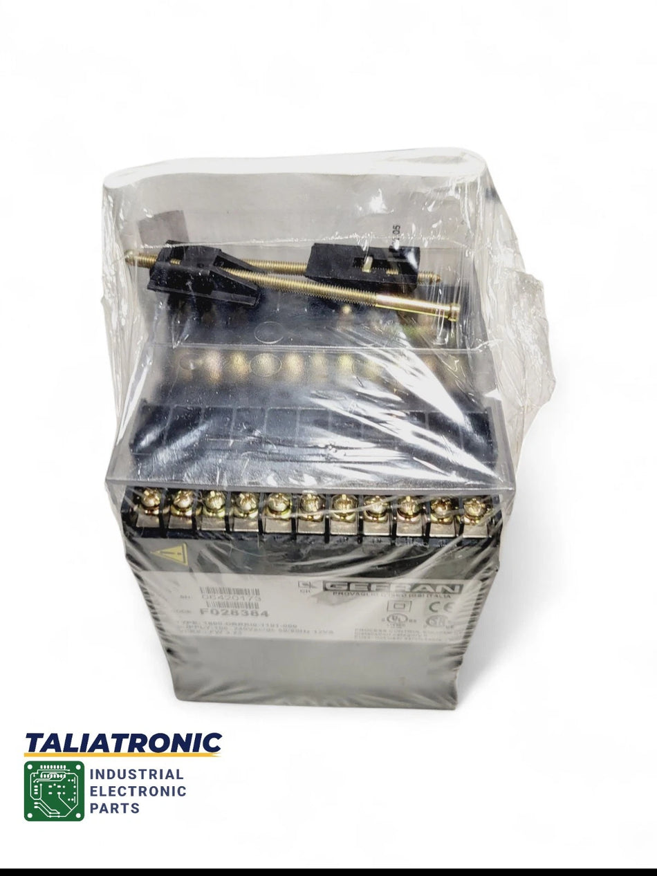 GEFRAN F028384 / 1800-DRRRI0-1101-000 temperature controller FW:3.24 / New / New