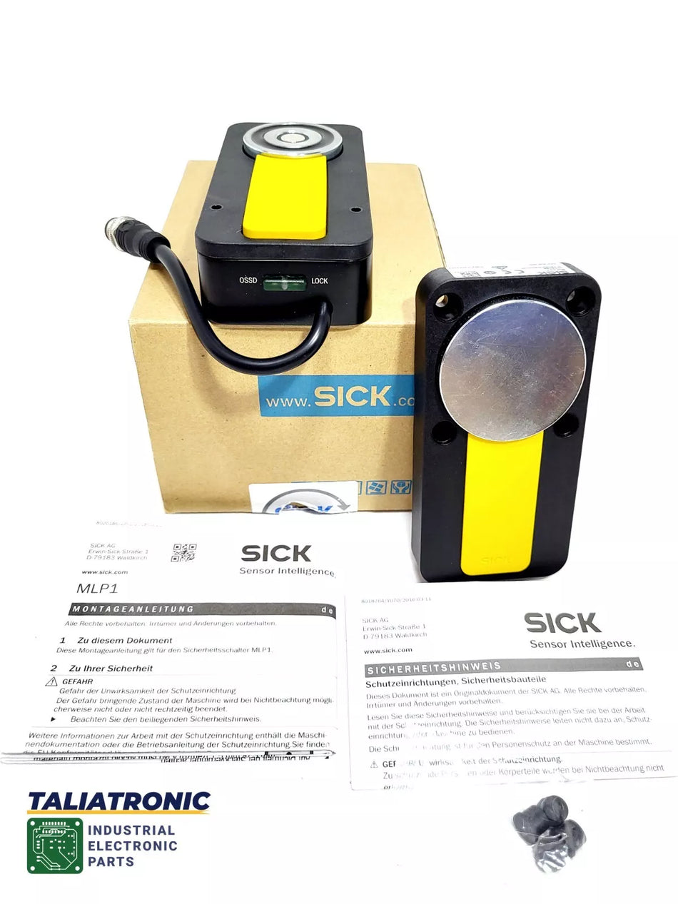 Sick Sicherheitszuhaltung Sensor mit Betätiger MLP1-SMMF0AC 1080321 mit MLP1-XA