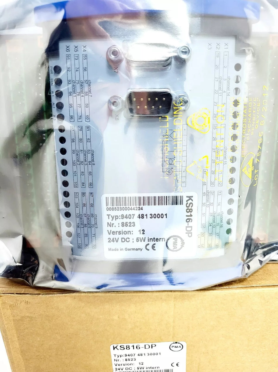 PMA KS816-DP 9407 481 30001 Multi-transmitter and multi-temperature controller