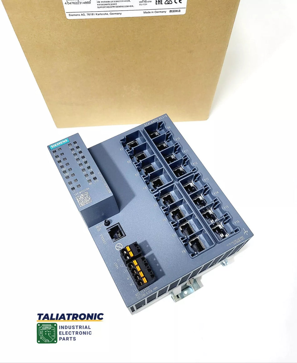 Siemens Scalance XC216 Ethernet Switch 6GK5216-0BA00-2AC2 / 6GK5 216-0BA00-2AC2