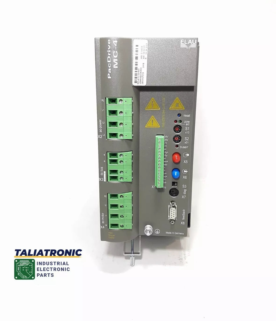 Schneider Electric Elau PacDrive MC-4/11/22/400, VDM01D22AA00, servo motor controller