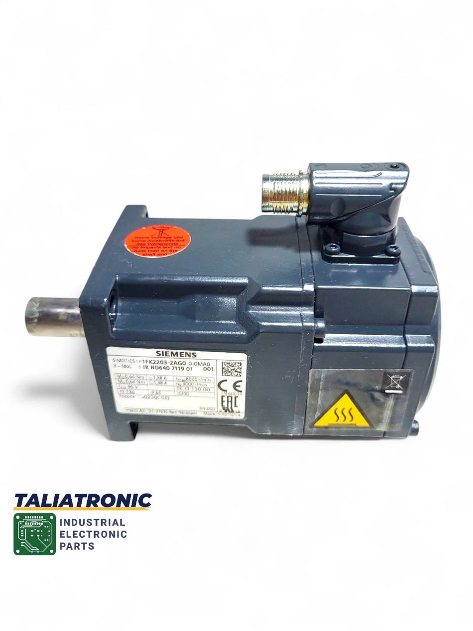 Siemens Simotics Servomotor 1FK2203-2AG00-0MA0 / Neu ohne Verpackung
