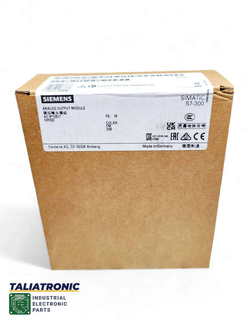Siemens Simatic S7-300 Analog Modul 6ES7 332-5HF00-0AB0 /6ES7332-5HF00-0A/ FS:16