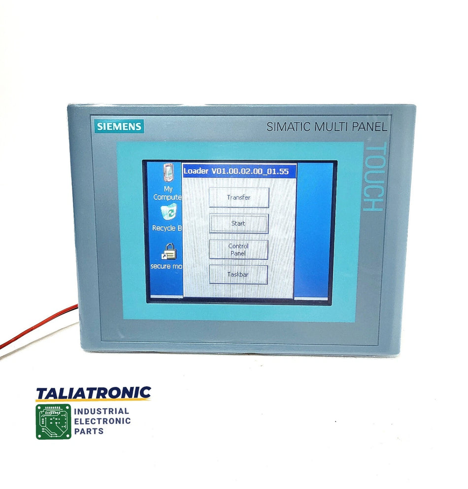 Siemens Simatic MP 177 6" Touch Multi Panel 6AV6642-0EA01-3AX0/6AV6 642-0EA01