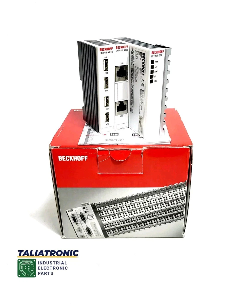 Beckhoff CPU CX9001-0001 Modul Set + CX9000-N070 Modul+ CX9000-N000 Modul/HW:4.6