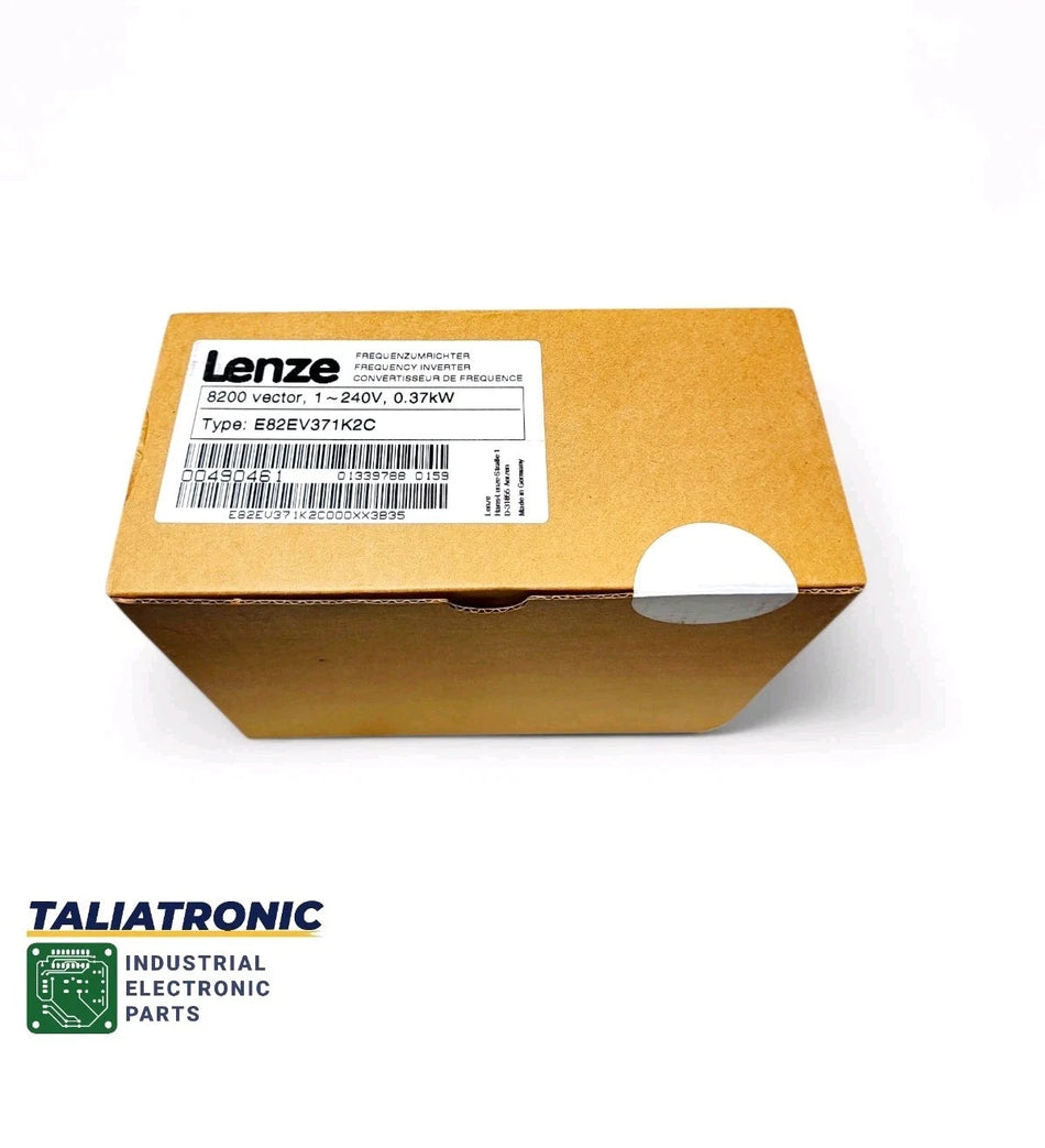 LENZE 8200 Vector E82EV371K2C Frequenzumrichter 0,37kW Neu und Versiegelt