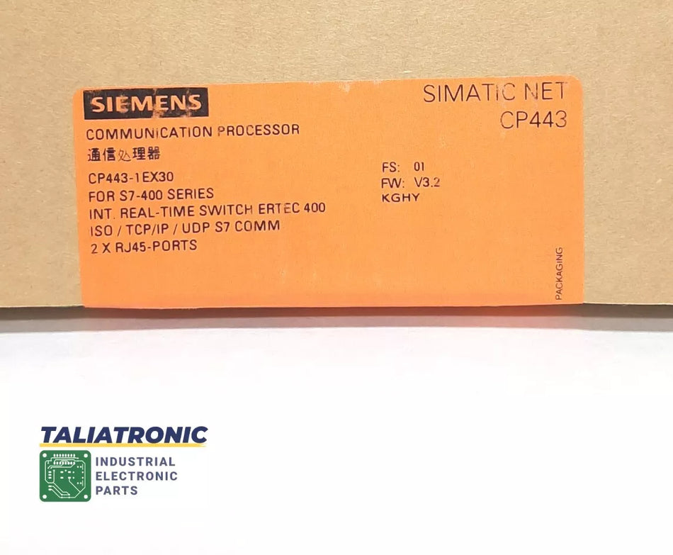 Siemens simatic Net S7-400 CP443 / 6GK7443-1EX30-0XE0 / 6GK7 443-1EX30-0XE0