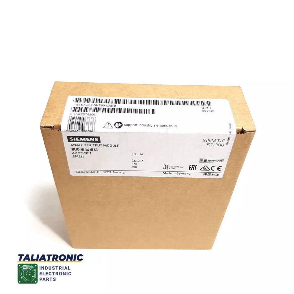 Siemens Simatic S7-300 Analog Modul 6ES7 332-5HF00-0AB0 /6ES7332-5HF00-0A /FS:14