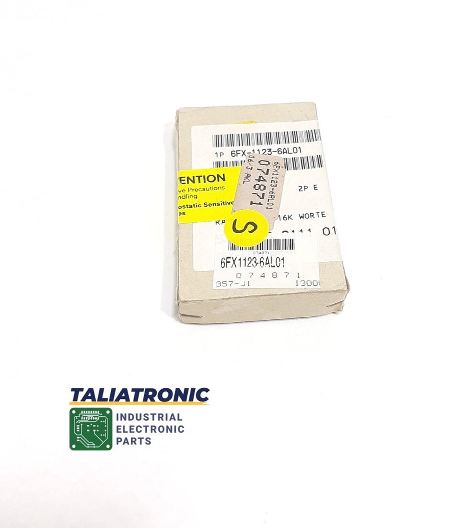 Siemens Sinumerik 6FX1123-6AL01/850 PLC memory module RAM memory