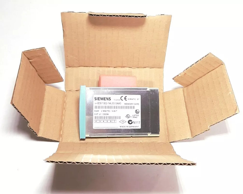 Siemens Simatic S7 4MB RAM Memory Card 6ES7 952-1AM00-0AA0 /6ES7952-1AM00-0AA0