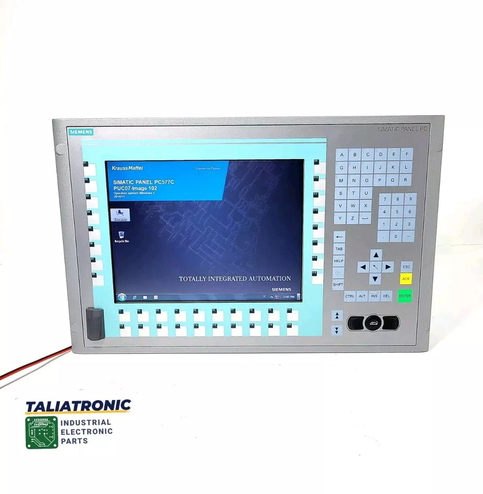 Siemens Simatic HMI IPC577C Panel 6AV7 885-1AL10-7GA8 / 6AV7885-1AL10-7GA8