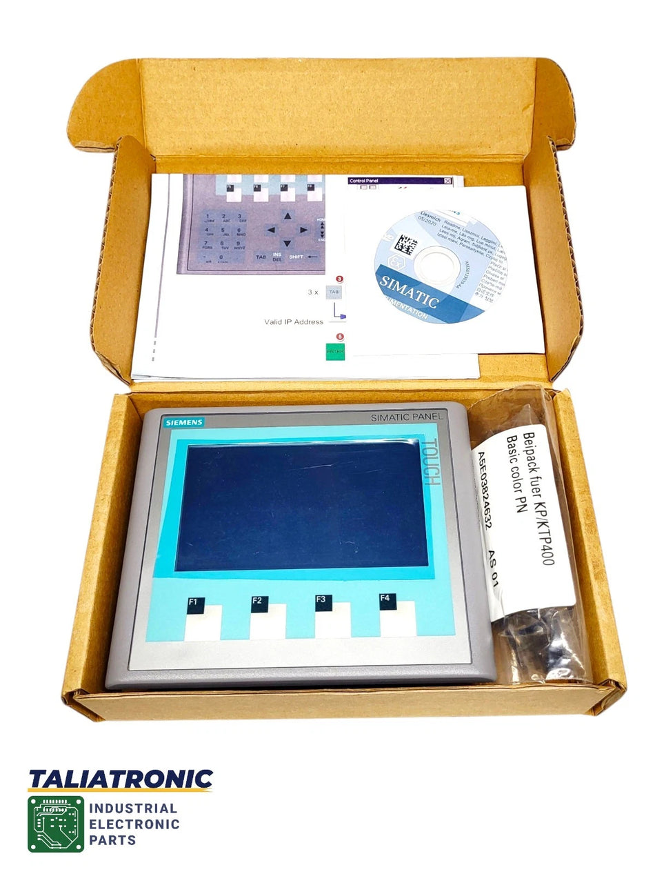 Siemens Simatic Touch Panel KTP400 Basic 6AV6 647-0AK11-3AX0 /6AV6647-0AK11-3AX0