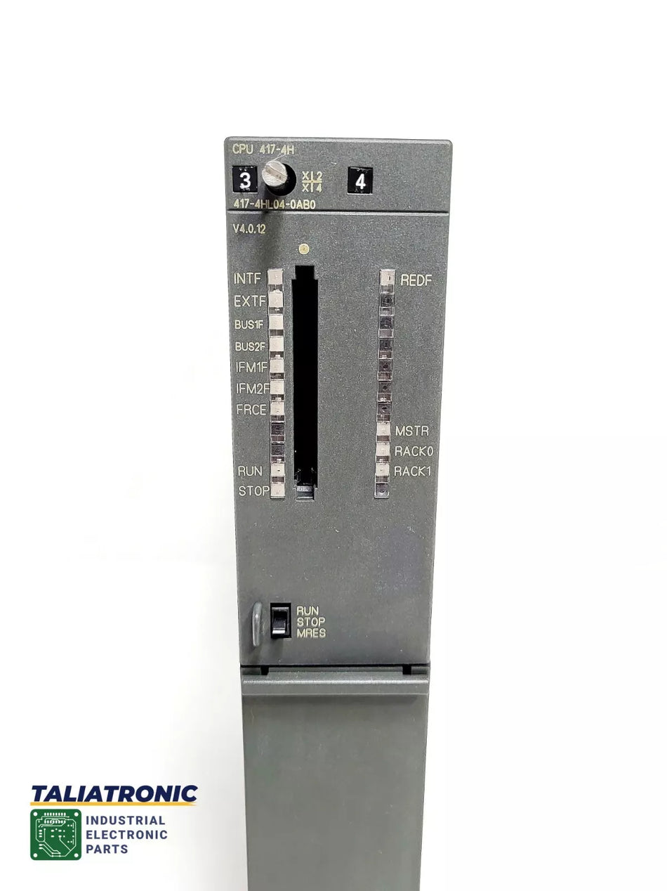 Siemens Simatic S7-400 CPU 417-4H/ 6ES7 417-4HL04-0AB0 +6ES7960 1AA04-0XA/V:4.0