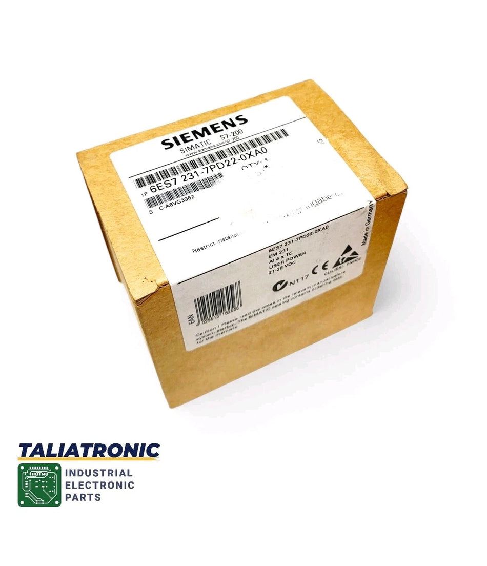 Siemens Simatic S7-200 Analogmodul 6ES7 231-7PD22-0XA0 /6ES7231-7PD22-0XA0 /Neu
