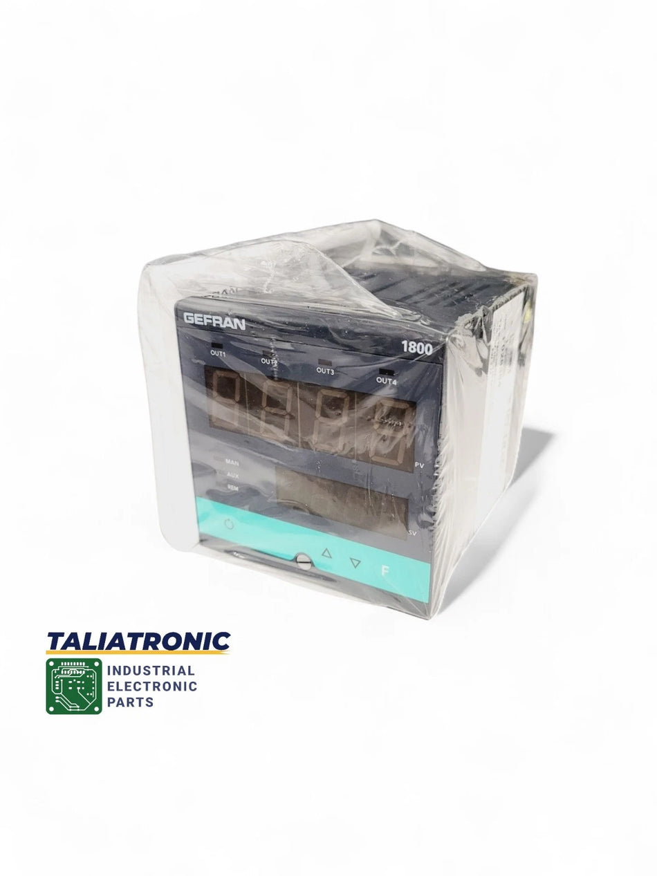 GEFRAN F028384 / 1800-DRRRI0-1101-000 temperature controller FW:3.24 / New / New
