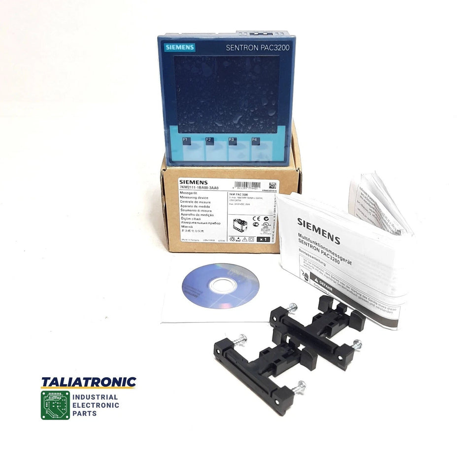 Siemens SENTRON PAC3200 energy measuring device 7KM2111-1BA00-3AA0 / counter measuring device.