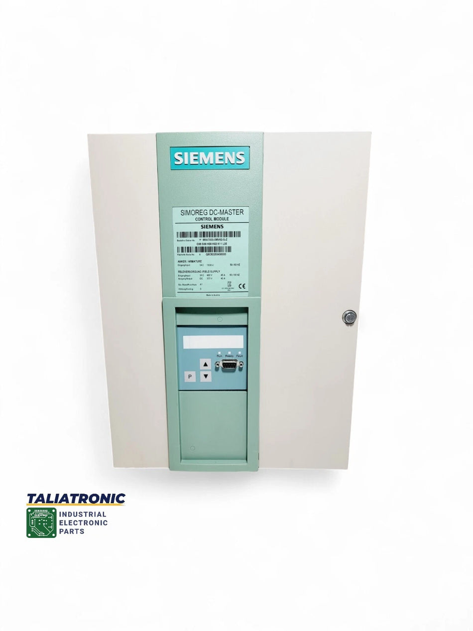 Siemens Simodrive DC Master Control Module 6RA7000-0MV62-SZ / 6RA7000-0MV62-S