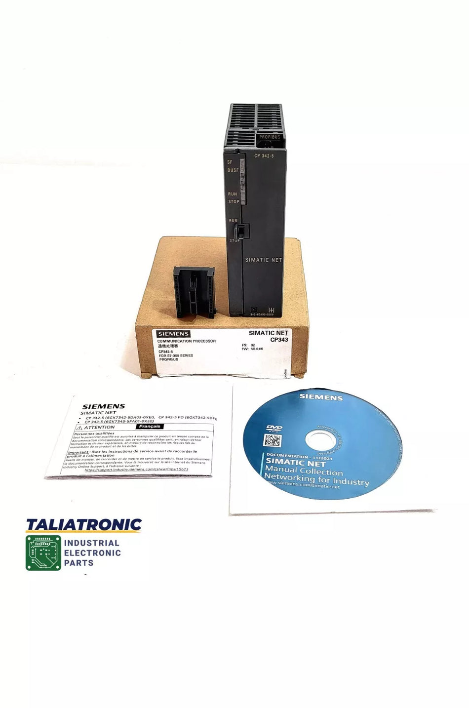 Siemens S7-300 Simatic Net CP 342-5 communications processor 6GK7 342-5DA03-0XE0