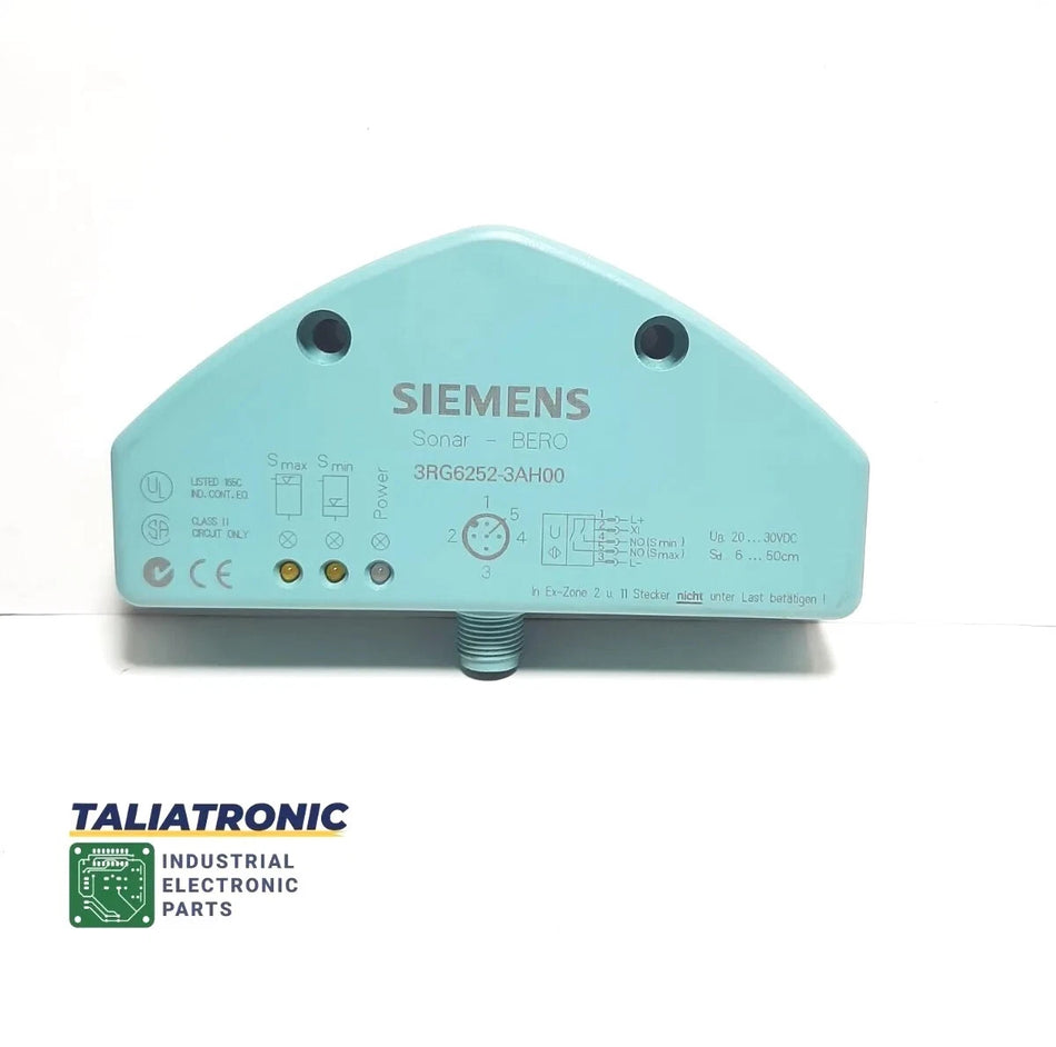 Siemens Sonar_Bero 3RG6252-3AH00 Ultraschallsensor 300mA,PNP/ Näherungsschalter