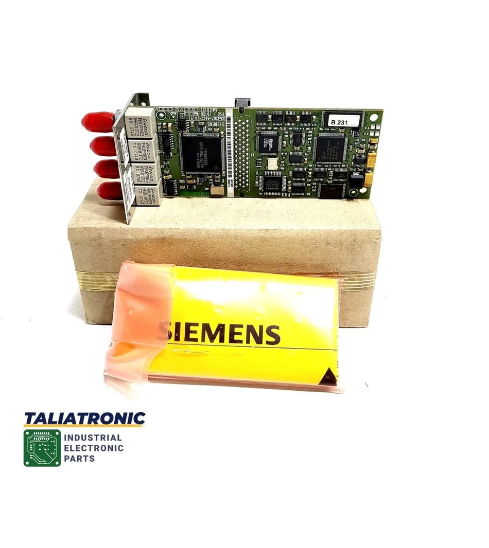 Siemens S7 KOMMUNIKATIONSMODUL PROFIBUS DP OPTISCH DOPPELRING C53207-A351-D613-1
