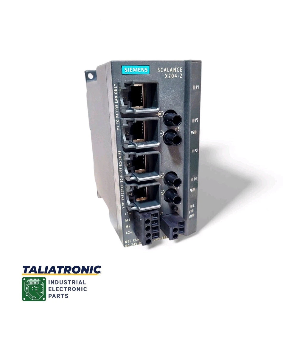 Siemens Simatic Net Scalance Switch X204-2 6GK5204-2BB10-2AA3 / 6GK5 204-2BB10