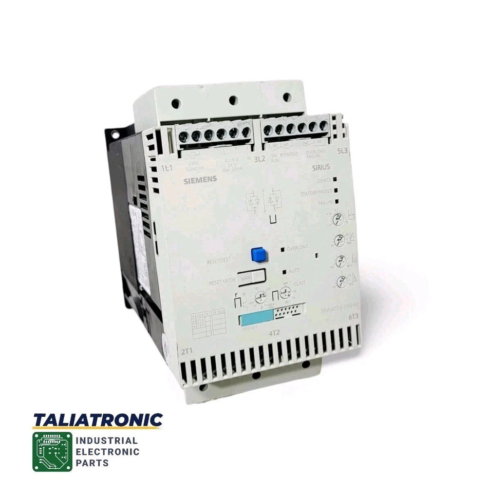 Siemens Sirius 3RW4056-6BB44 soft starter, soft starter, 3RW 4056-6BB44