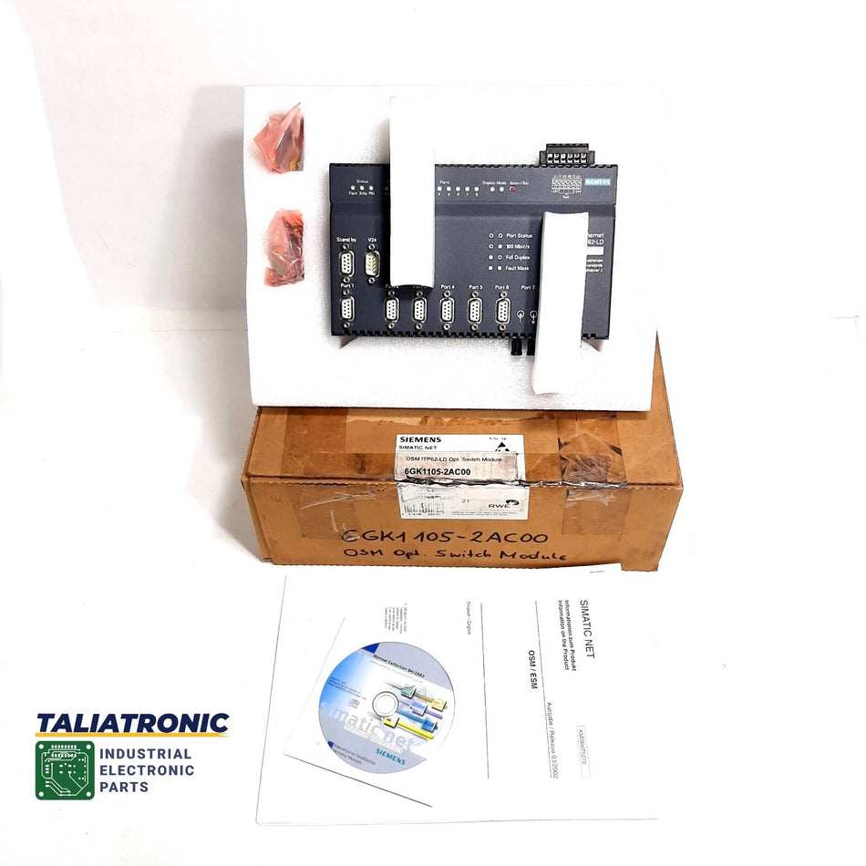 Siemens Simatic Net Industrial Ethernet OSM ITP62-LD 6GK1105-2AC00 Switch Module