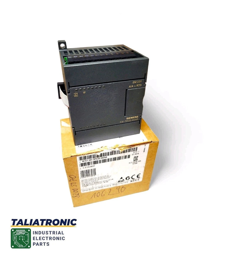 Siemens Simatic S7-200 6ES7 231-7PC22-0XA0 Analog Modul / 6ES7231-7PC22-0XA0 Neu