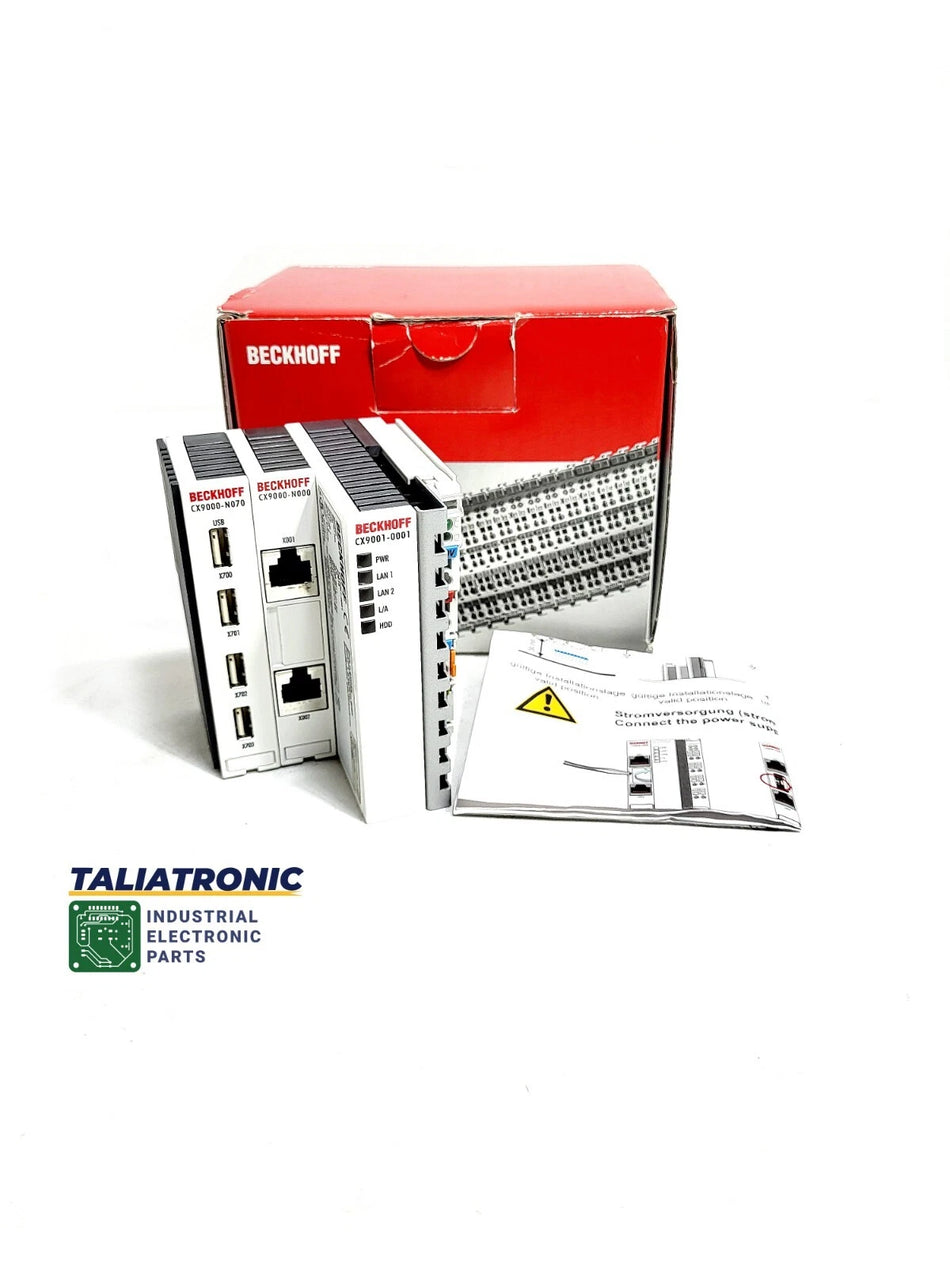 Beckhoff CPU CX9001-0001 Modul Set + CX9000-N070 Modul+ CX9000-N000 Modul/HW:4.6