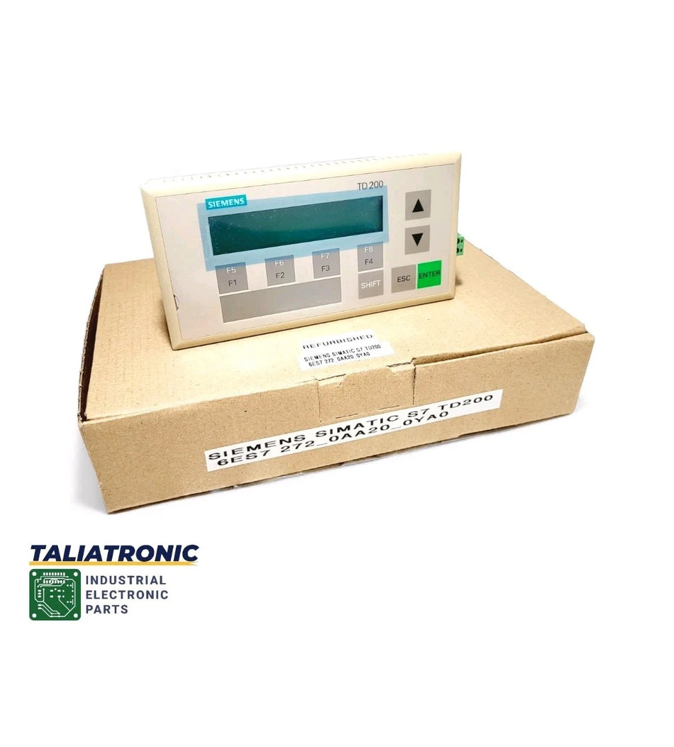 Siemens Simatic S7 TD200 Text Panel 6ES7 272-0AA20-0YA0 / 6ES7272 Refurbished