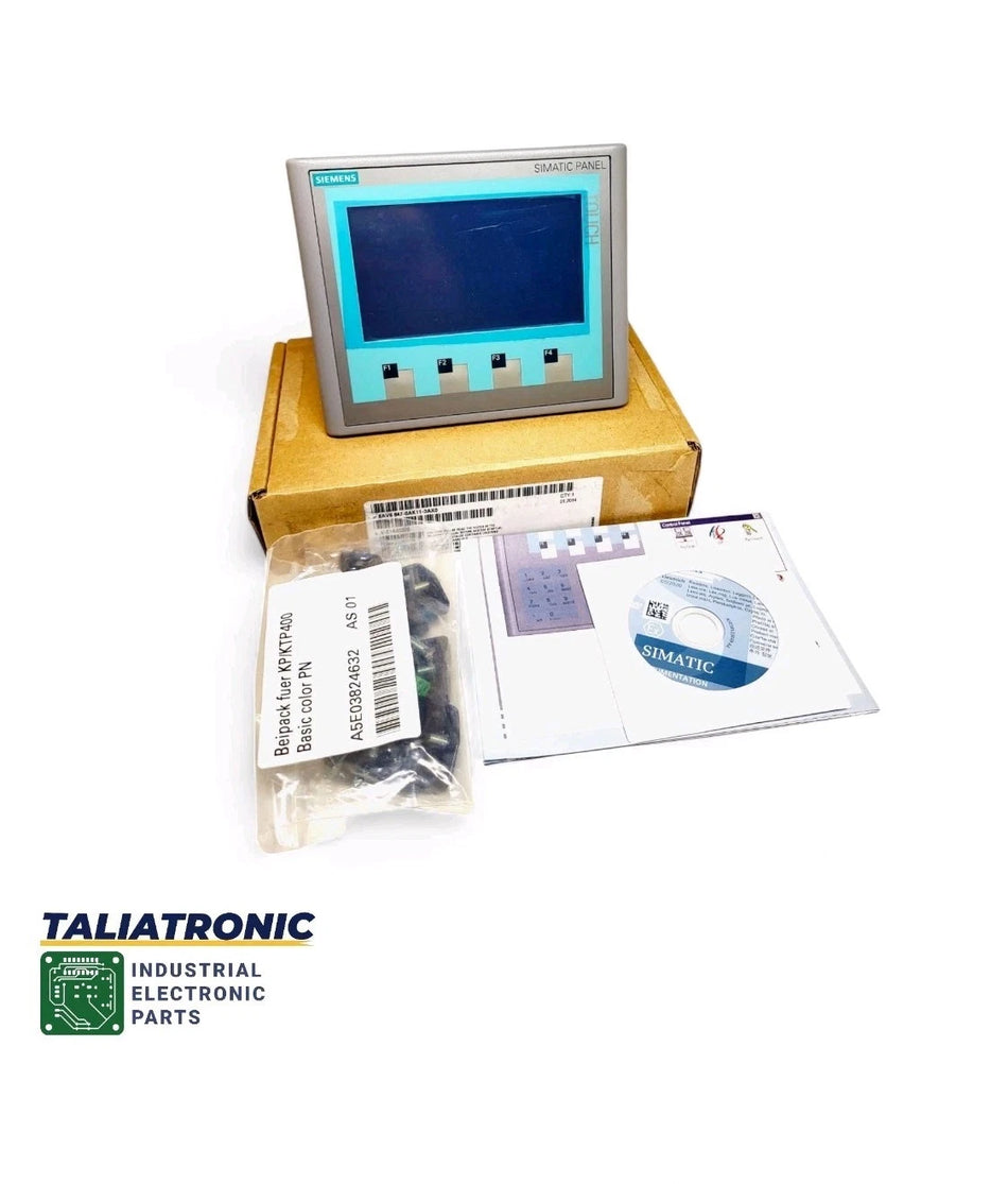 Siemens Simatic Touch Panel KTP400 Basic 6AV6 647-0AK11-3AX0 /6AV6647-0AK11-3AX0