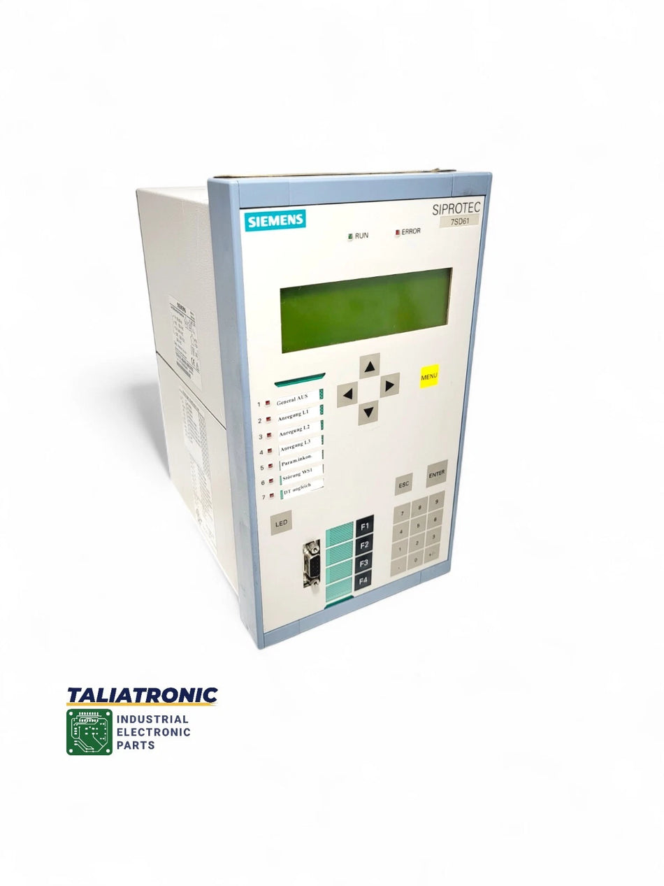 Siemens Siprotec 7SD61 Line Differential Protection 7SD6101-6BA99-0BE0/EE