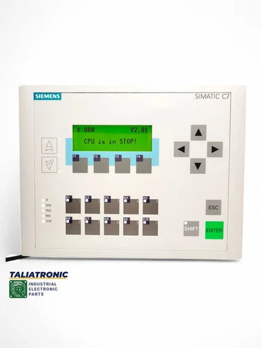 Siemens Simatic C7-613 PLC with panel / 6ES7613-1CA02-0AE3 / 6ES7 613-1CA02-0AE3